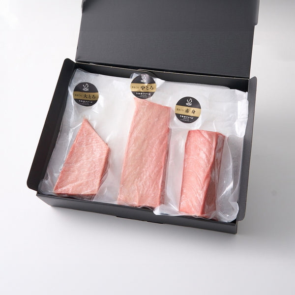 【お歳暮熨斗】うみのファーム 本まぐろ刺身用柵セット