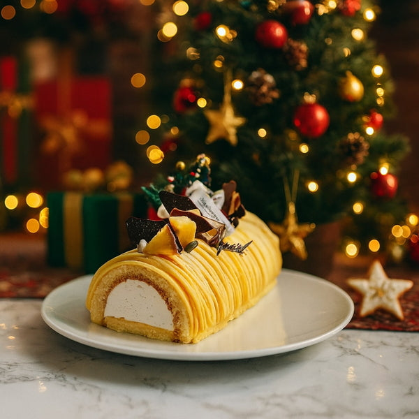 shirokane sweets TOKYO 白金ブッシュドノエル(幻のさつまいも シルクスイート)