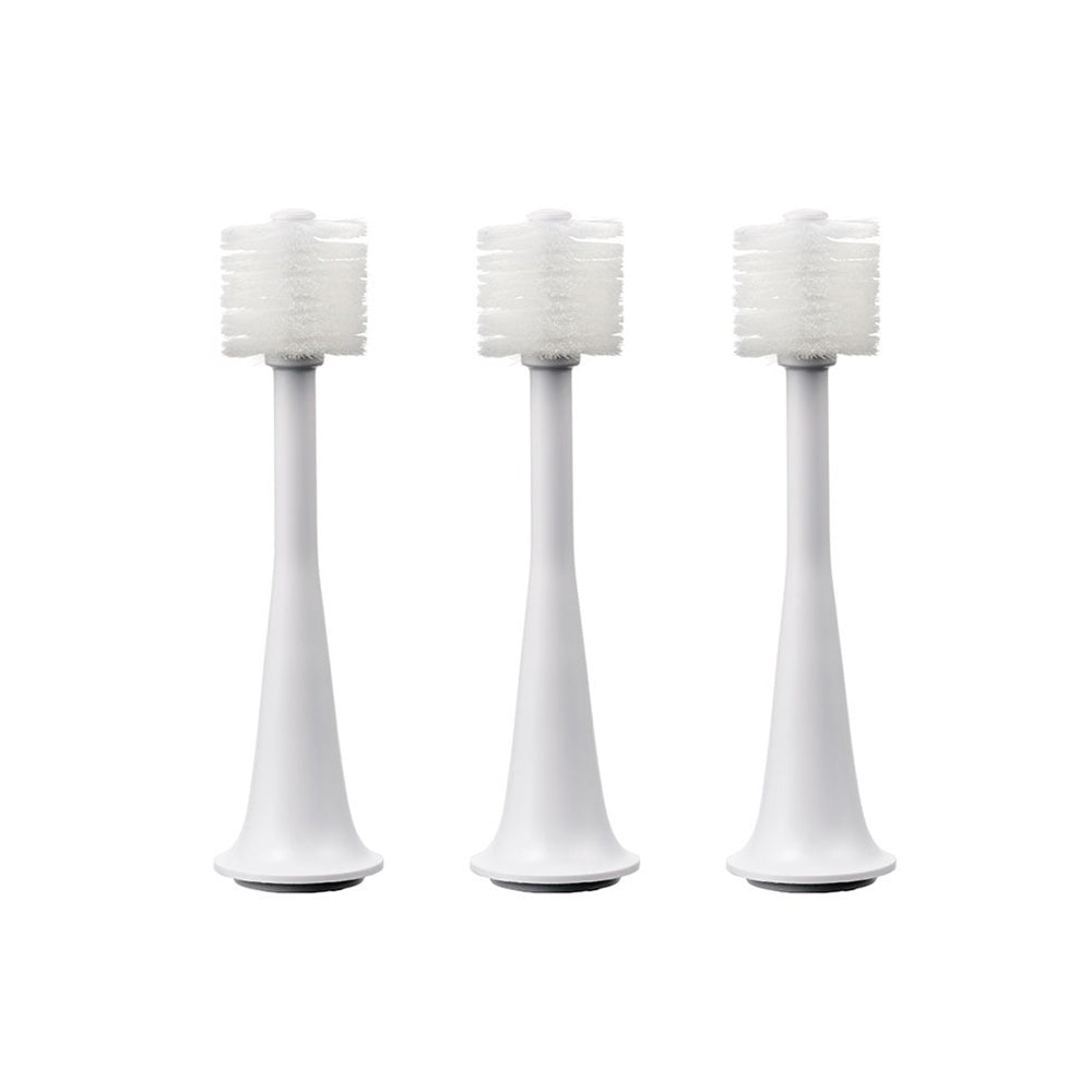 AiMY ELECTRIC TOOTHBRUSH 電動歯ブラシ 替えブラシ3本セット(ホワイト)
