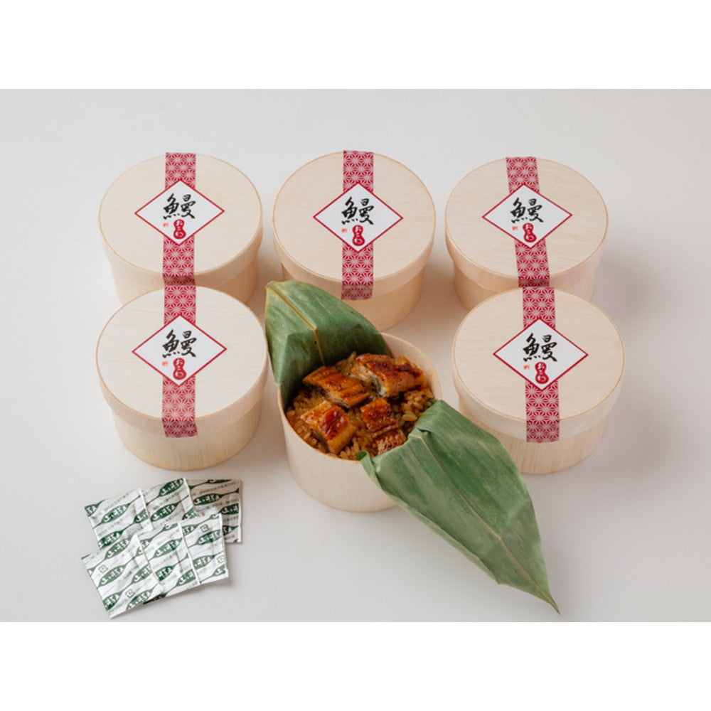 うなぎ問屋のうなぎおこわ 110g×6食、山椒×6袋