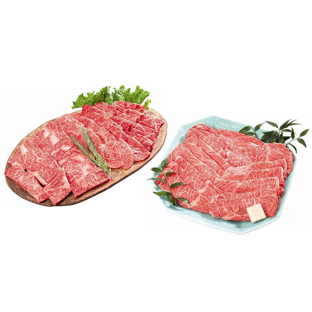 三重「霜ふり本舗」松阪牛 焼肉&すきやきセット(計1,000g)