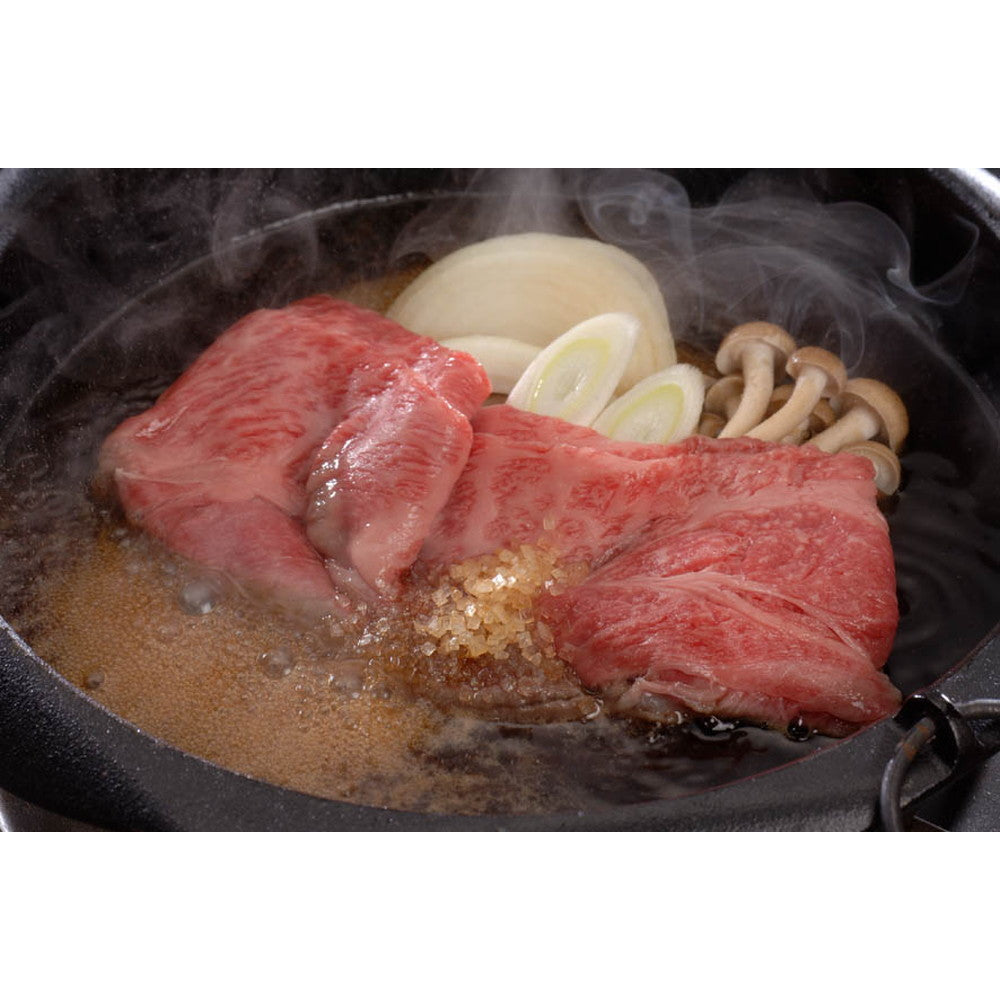 兵庫 神戸ビーフ すきやき 400g(もも)、牛脂付き