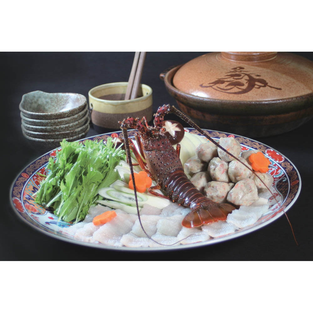 徳島 「吟月」 はもと伊勢えびの鍋