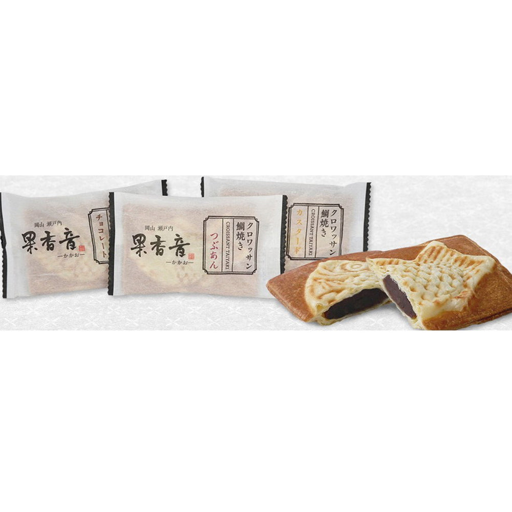 クロワッサン鯛焼き3種セット 計8個