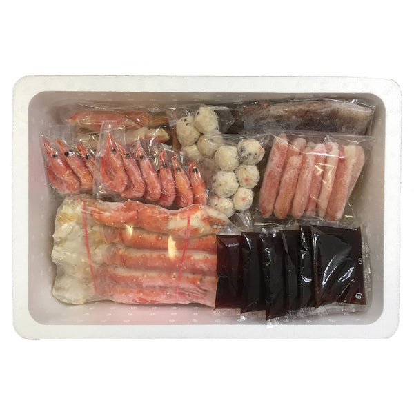 蟹たっぷり海鮮かに鍋(蟹1.8kg)