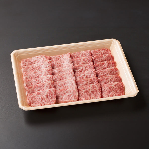 岩手 前沢牛 肩ロース焼肉 (肩ロース650g)