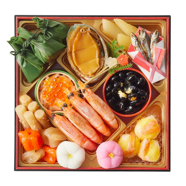 【2026年おせち予約】有馬温泉「四季の彩 旅篭」監修おせち和風三段重(3~4人前/43品)