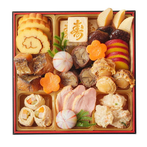 【2026年おせち予約】有馬温泉「四季の彩 旅篭」監修おせち和風三段重(3~4人前/43品)