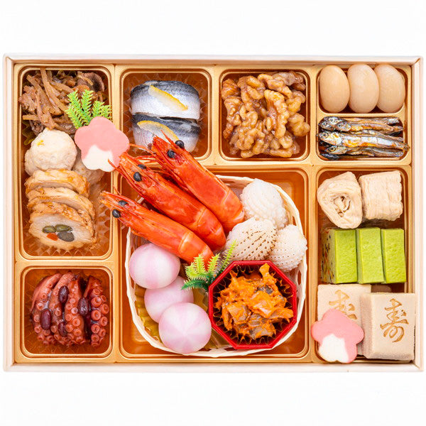 【2026年おせち予約】千賀屋謹製 迎春おせち料理「天寿千」和風三段重(4~5人前/45品目)