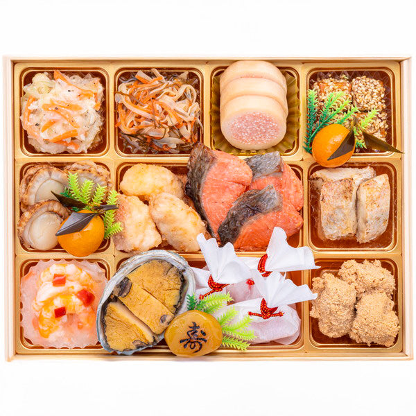 【2026年おせち予約】千賀屋謹製 迎春おせち料理「天寿千」和風三段重(4~5人前/45品目)