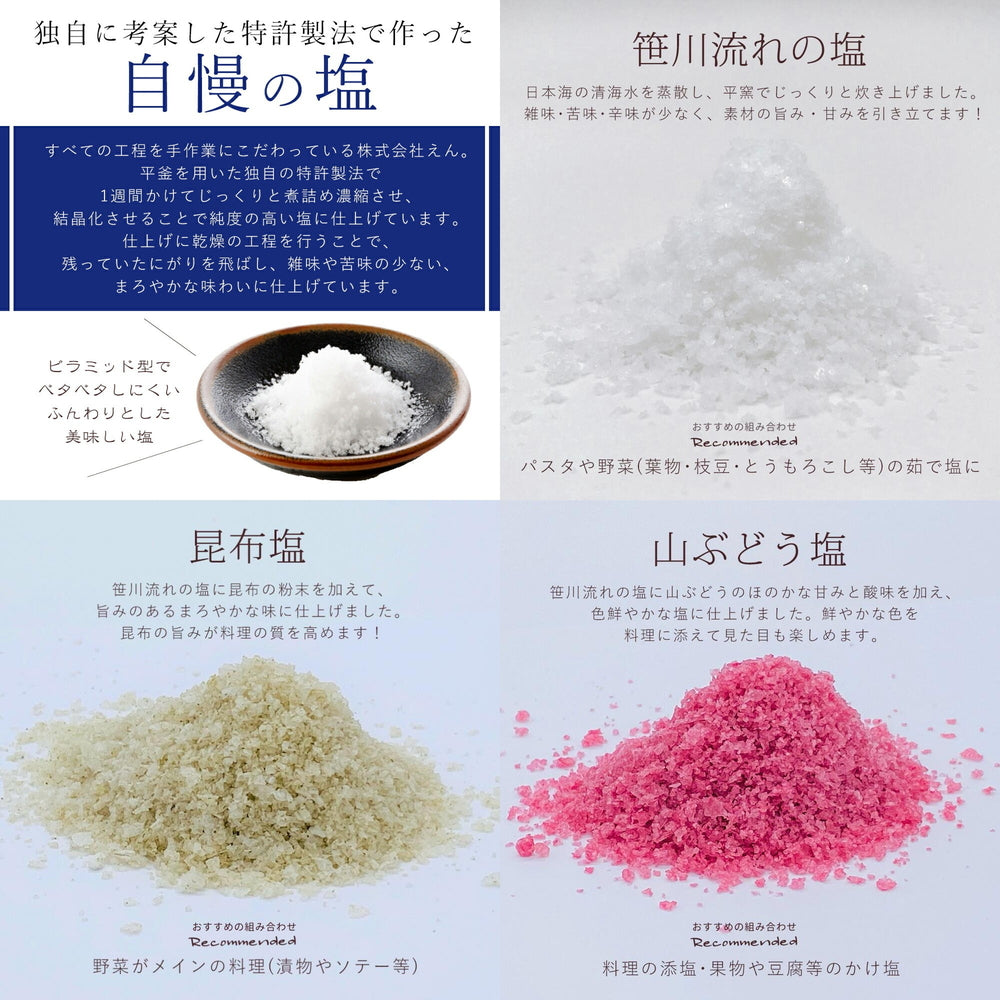 五つ星マイスター厳選・新潟こしひかり・天然塩味わいギフトセット(12合・天然塩セット)
