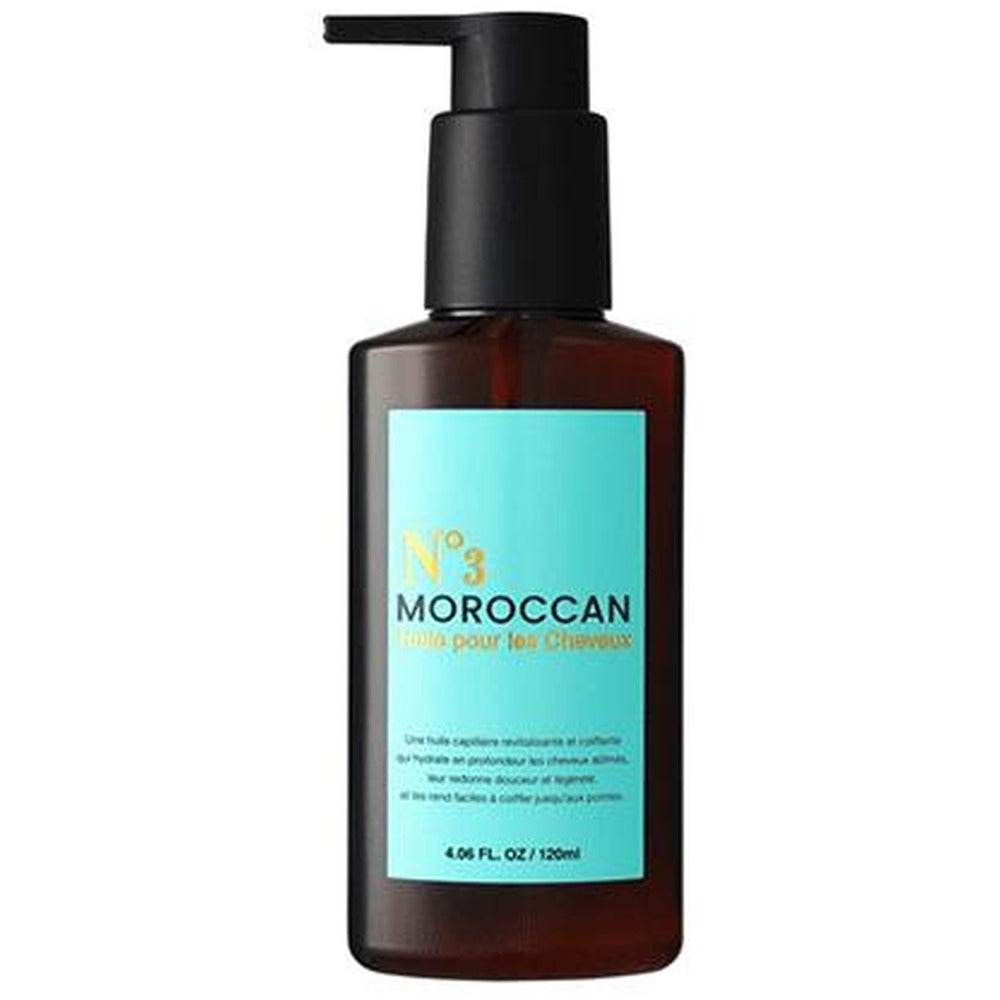 N°3(ヌメロスリー) モロッカンオイル ヘアトリートメント(洗い流さないタイプ) 120ml【3個】