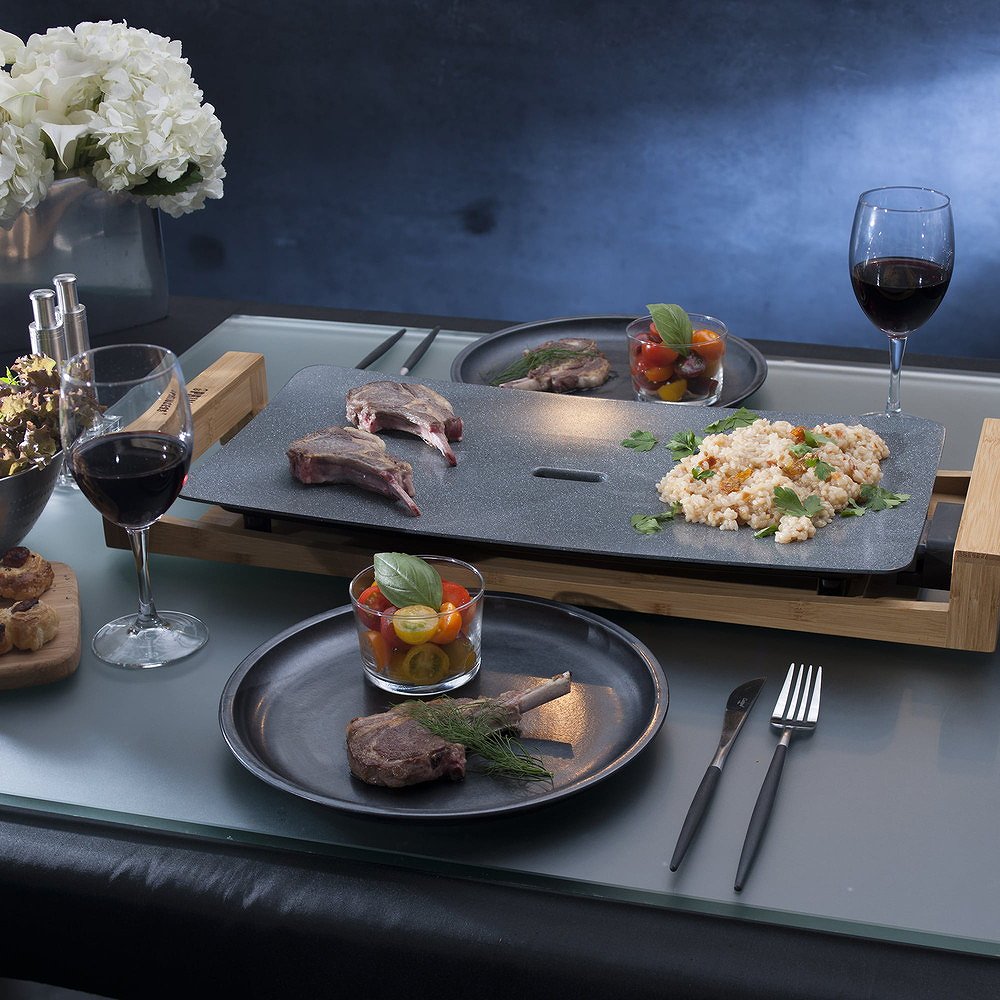 【ギフトカード】プリンセス PRINCESS Table Grill Stone ホットプレート(ブラック)
