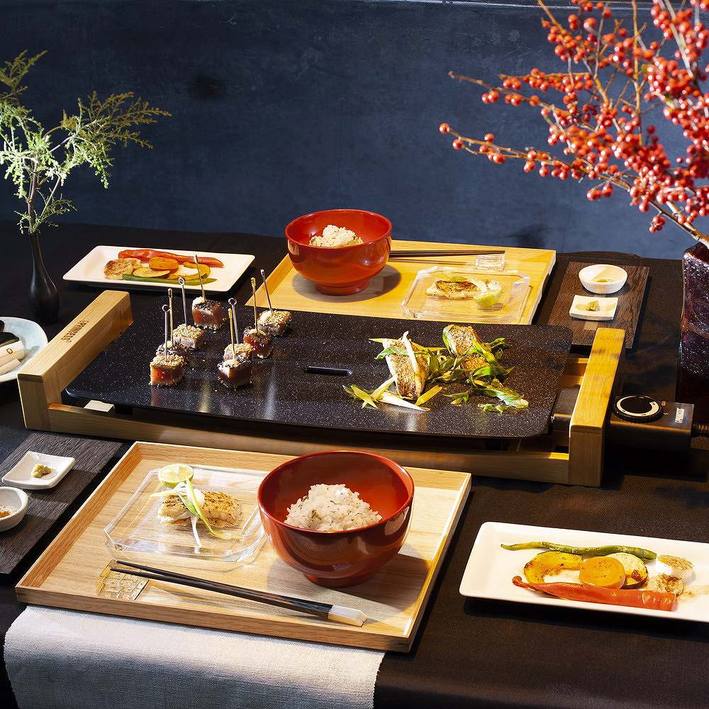 【ギフトカード】プリンセス PRINCESS Table Grill Stone ホットプレート(ブラック)