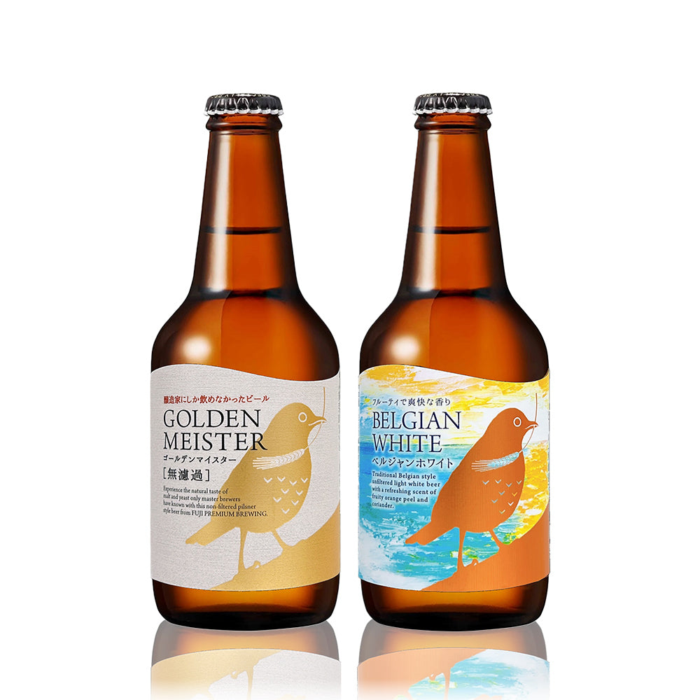 【ギフトカード】FUJI PREMIUM BREWING ラガー・ホワイト飲み比べセット(2本)