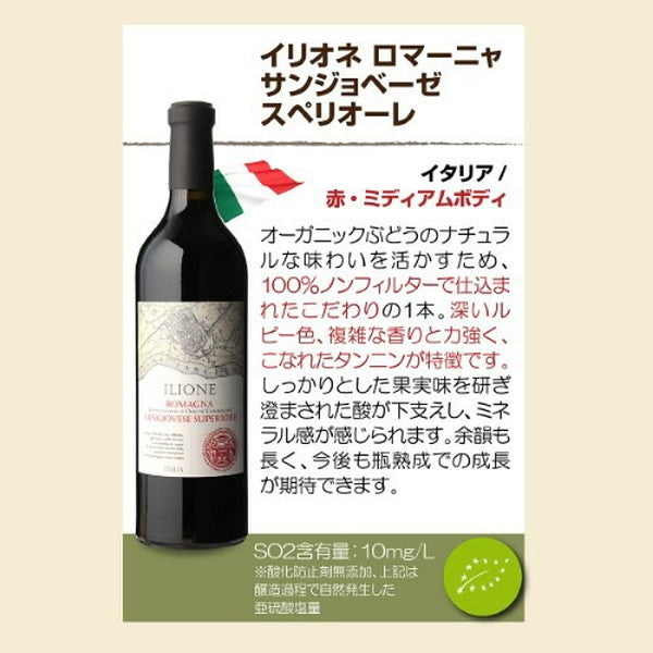 オーガニックワイン 10本セット【クール便】