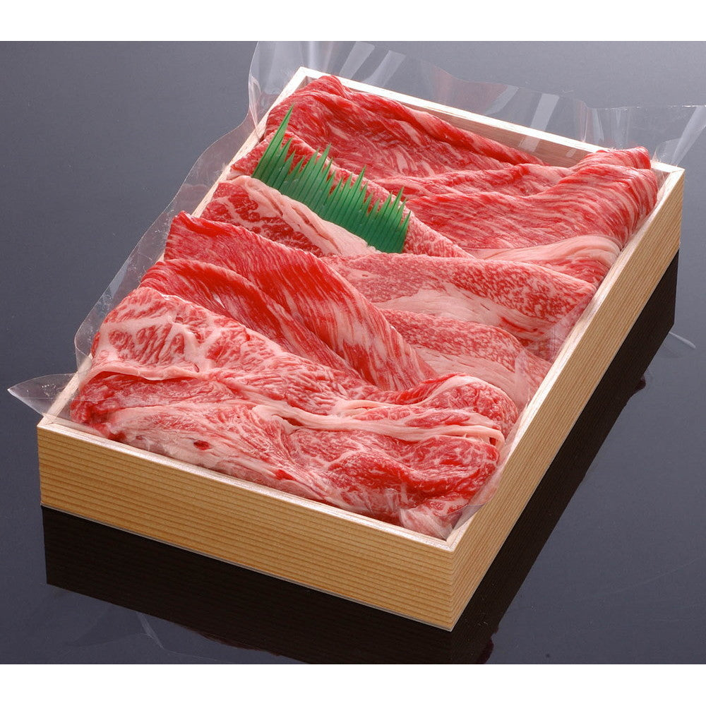 三重「霜ふり本舗」松阪牛すきやき  ロース・肩ロース700g、牛脂付