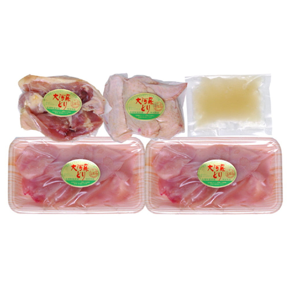 熊本 大阿蘇どり コラーゲンスープ水炊きセット(2~3人前)