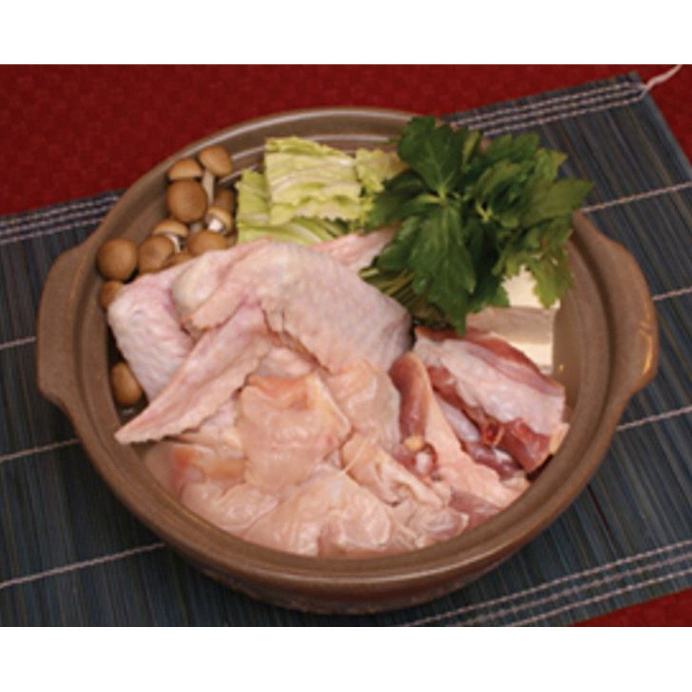 熊本 大阿蘇どり コラーゲンスープ水炊きセット(骨付モモ肉200g 等)