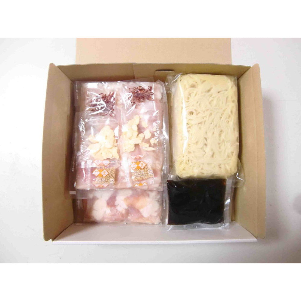 【母の日ギフト】福岡 博多 牛もつ鍋セット(スープ85g×4袋 牛もつ肉100g×4袋 等)