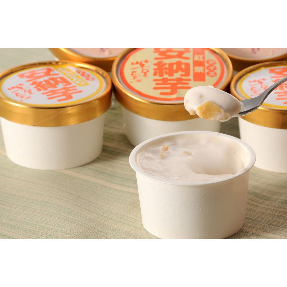 【母の日ギフト】熊本 「芋屋長兵衛」 焼芋プリン&アイスセット【プリン1種 アイス3種 x 各2個】