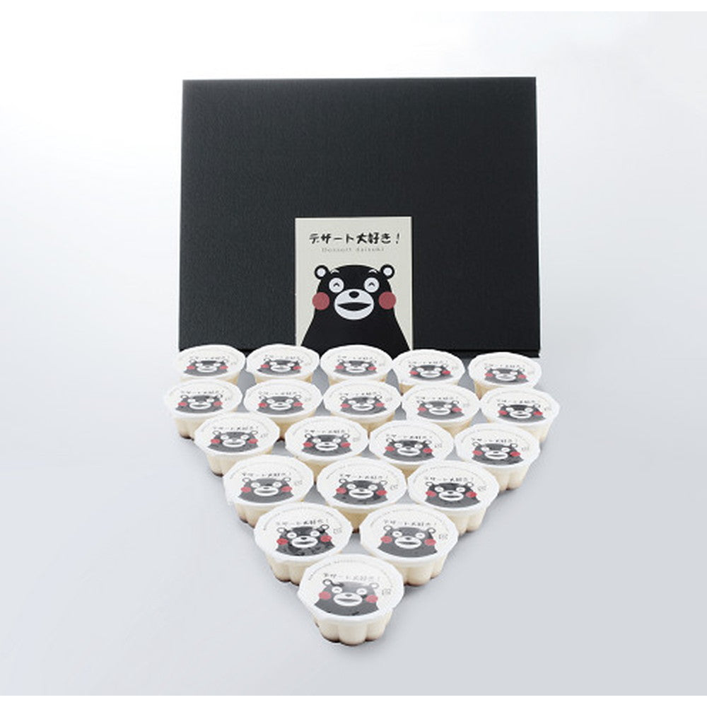 【母の日ギフト】熊本 デザート大好きくまモンの牛乳プリン (53g×20個)×2箱