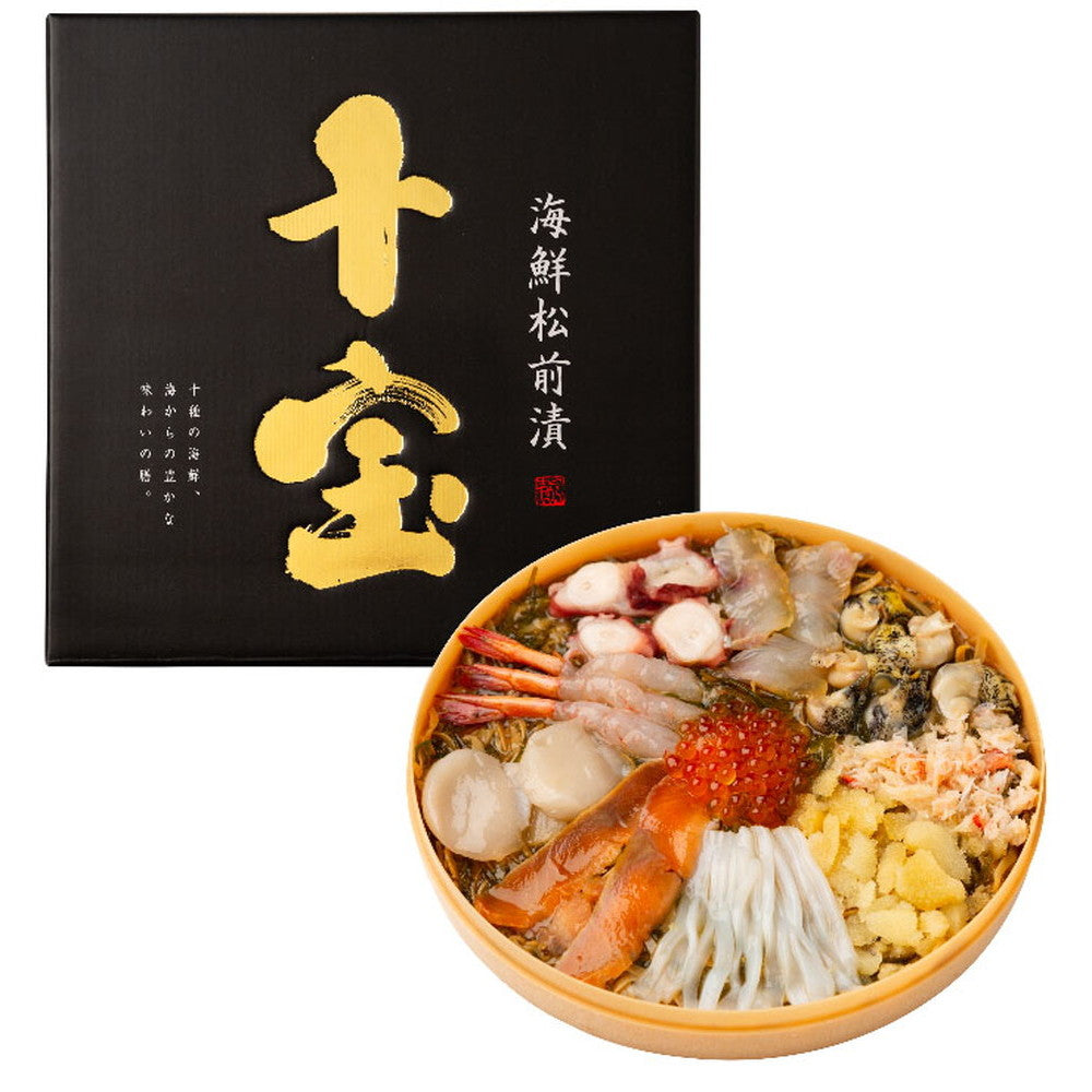 十種の海の幸使用 海鮮松前漬 「十宝」【海鮮松前漬400g】