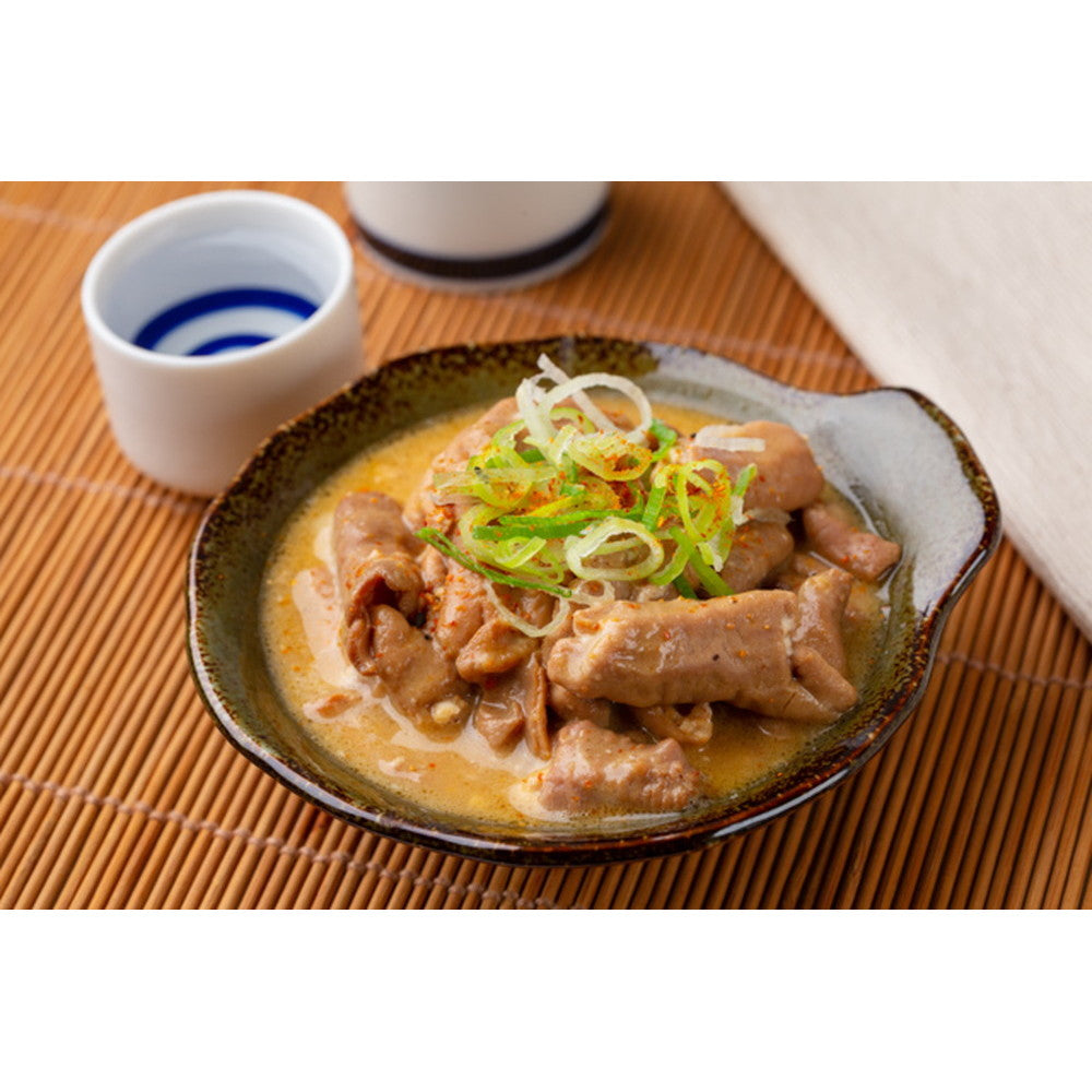 【母の日ギフト】秋田県産豚 やわらか味噌煮込みホルモン計1kg【豚ホルモン200g x 5】