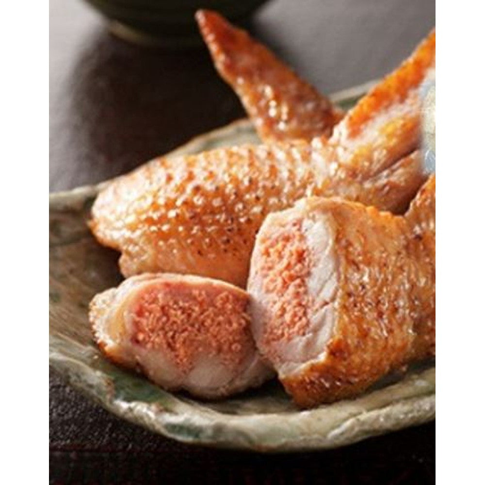 福岡 「さかえや」手羽先明太・餃子セット 計20本【手羽先明太子・手羽先餃子 x 各10本】