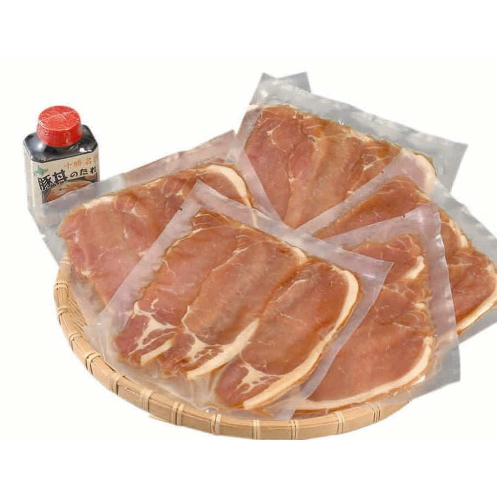 北海道 帯広 五日市の豚丼【豚肉ロース(味付) x 10・豚丼のたれ付】