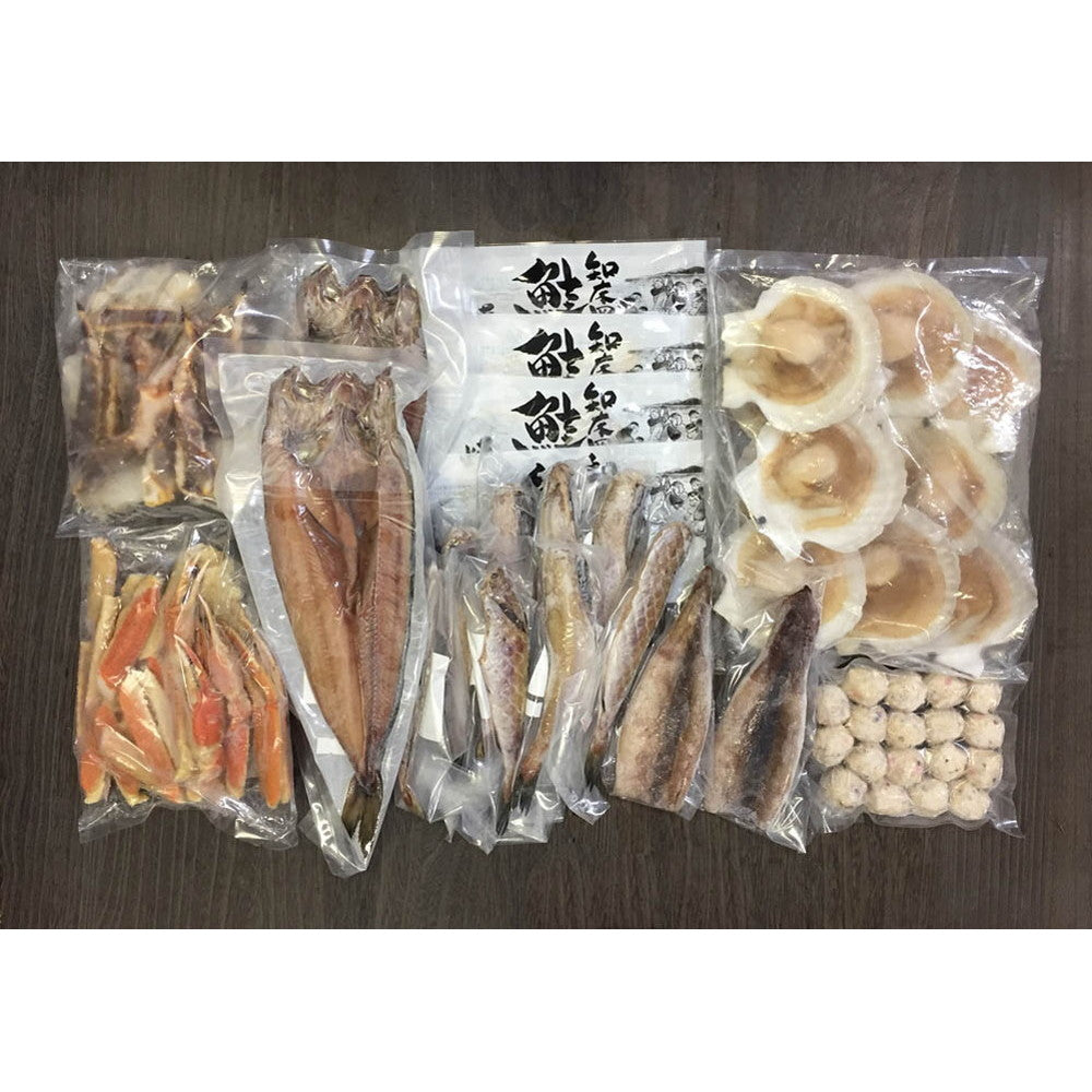 北海道 海鮮浜焼きセット【8種 x 約4人前】