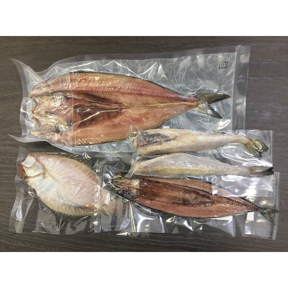 北海道 一夜干し詰合せ【4種 計5枚】