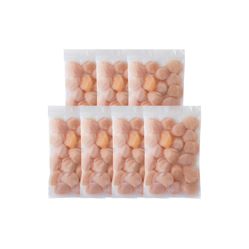 北海道産 帆立貝柱 (刺身用)【350g x 7】