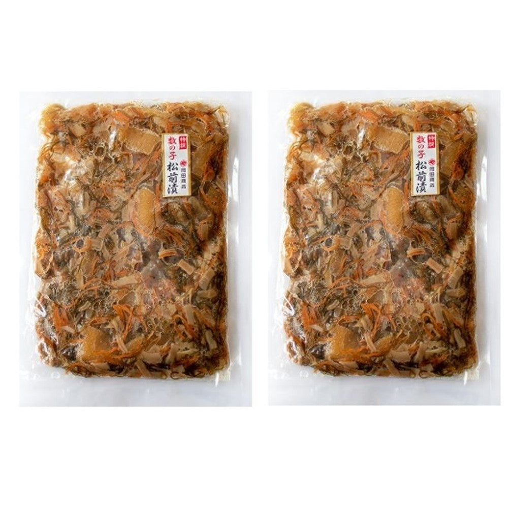 お徳用 北海道苫前「岡田商店」 数の子松前漬け【500g x 2】