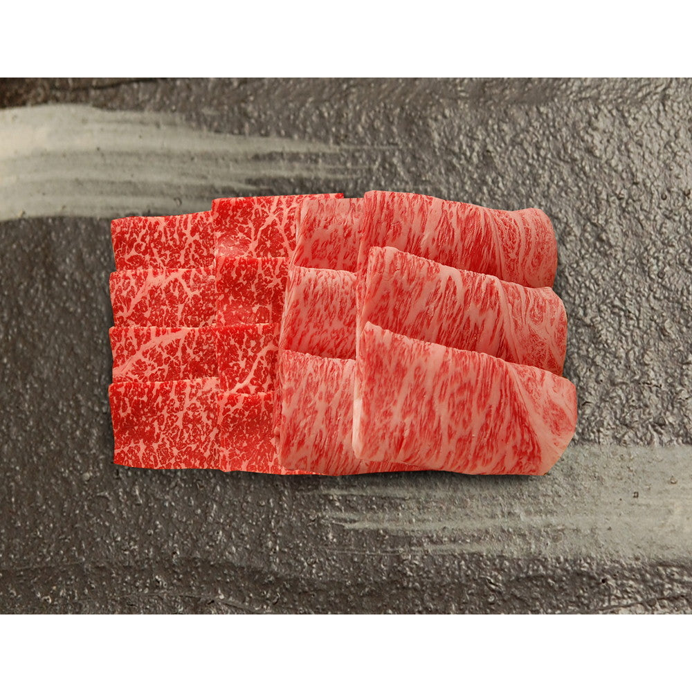 【母の日ギフト】滋賀近江「松喜屋」 近江牛あみ焼き【ロース・モモ 600g】