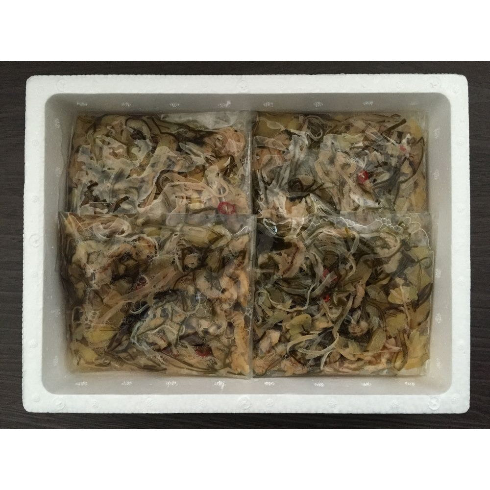 北海道 白醤油小分け松前漬け【130g x 8】