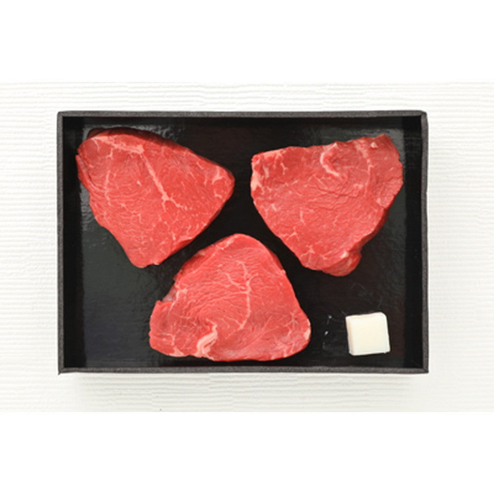 群馬 「赤城牛のとりやま」 赤城牛モモステーキ 300g【約100g x 3】