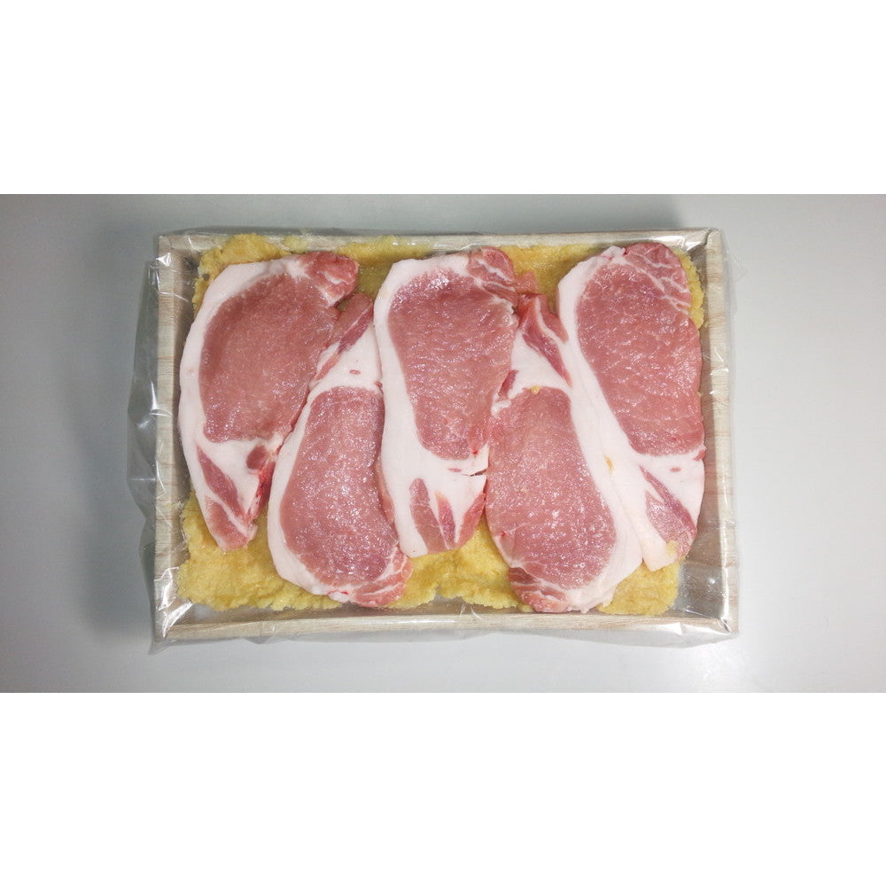 創業明治2年 「京都モリタ屋」 京丹波高原豚ロース味噌漬け【5枚 計600g】