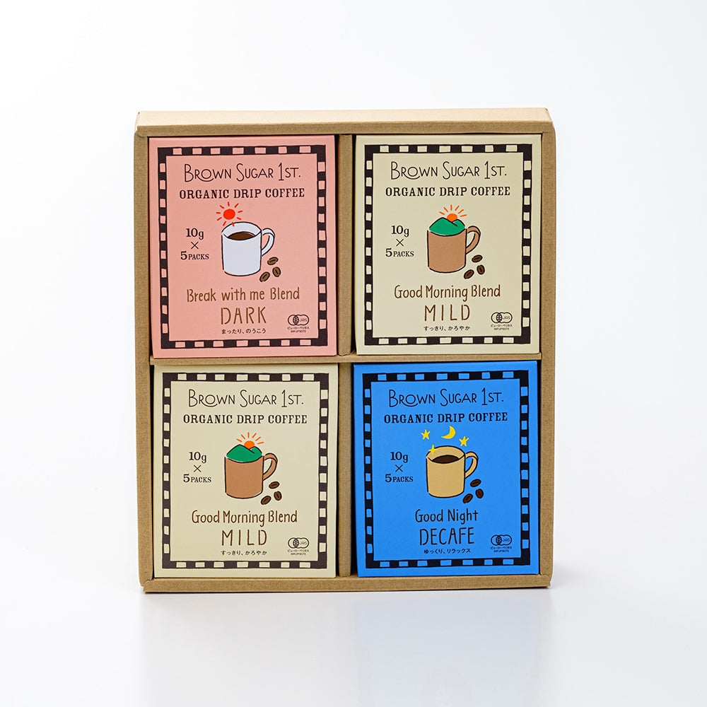 オーガニックドリップコーヒー4箱