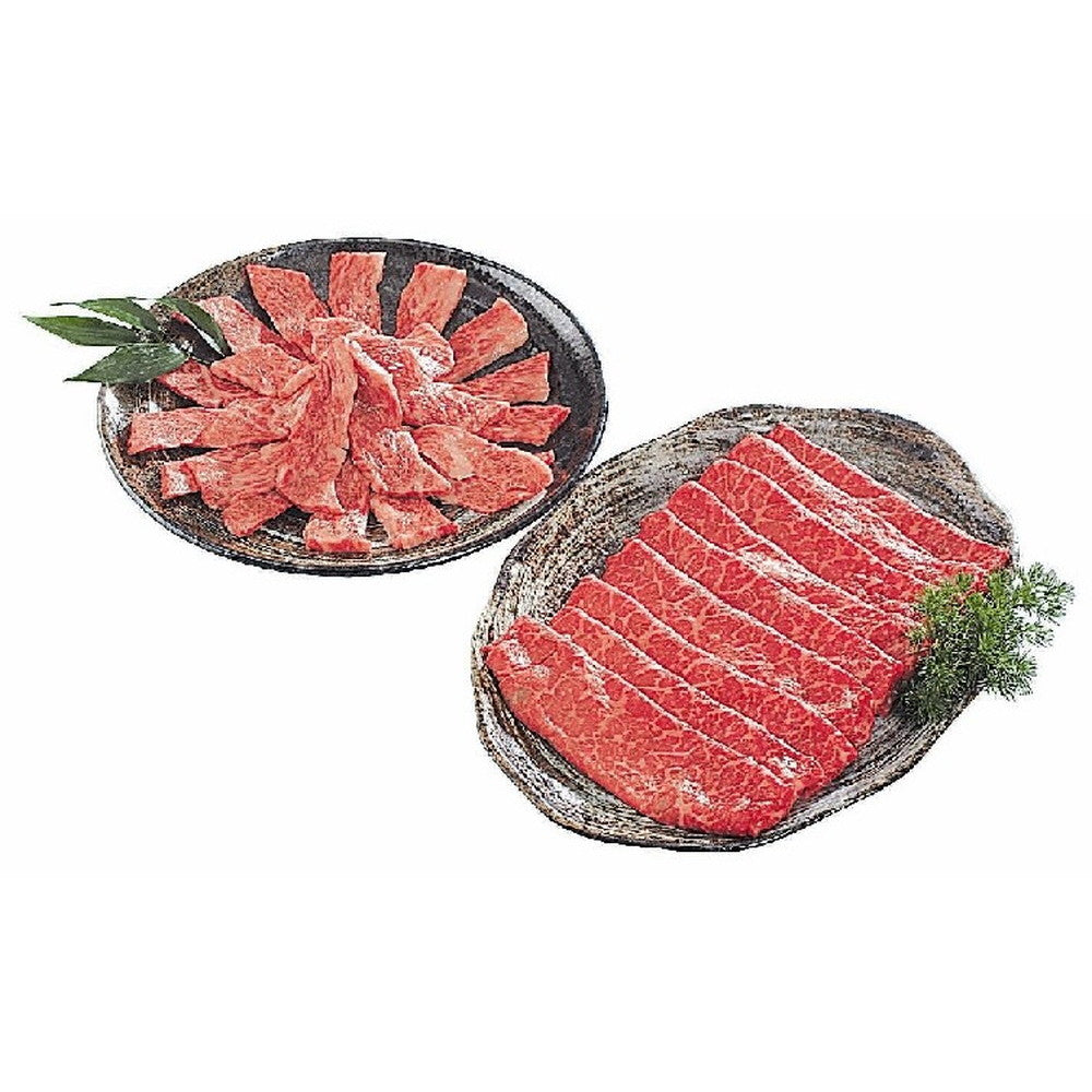 三重「霜ふり本舗」松阪牛 すきやき&焼肉 計800g