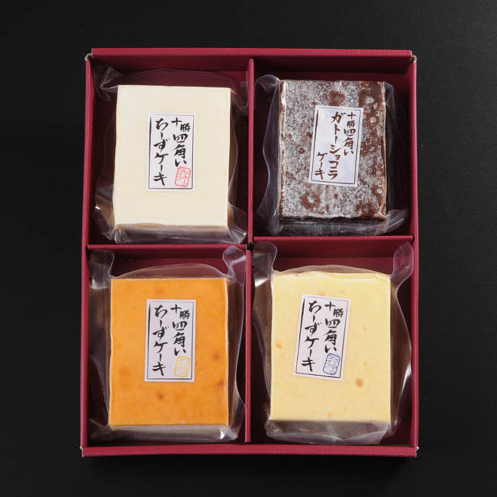 【ギフトカード】北海道 十勝四角いチーズケーキ&ガトーショコラ