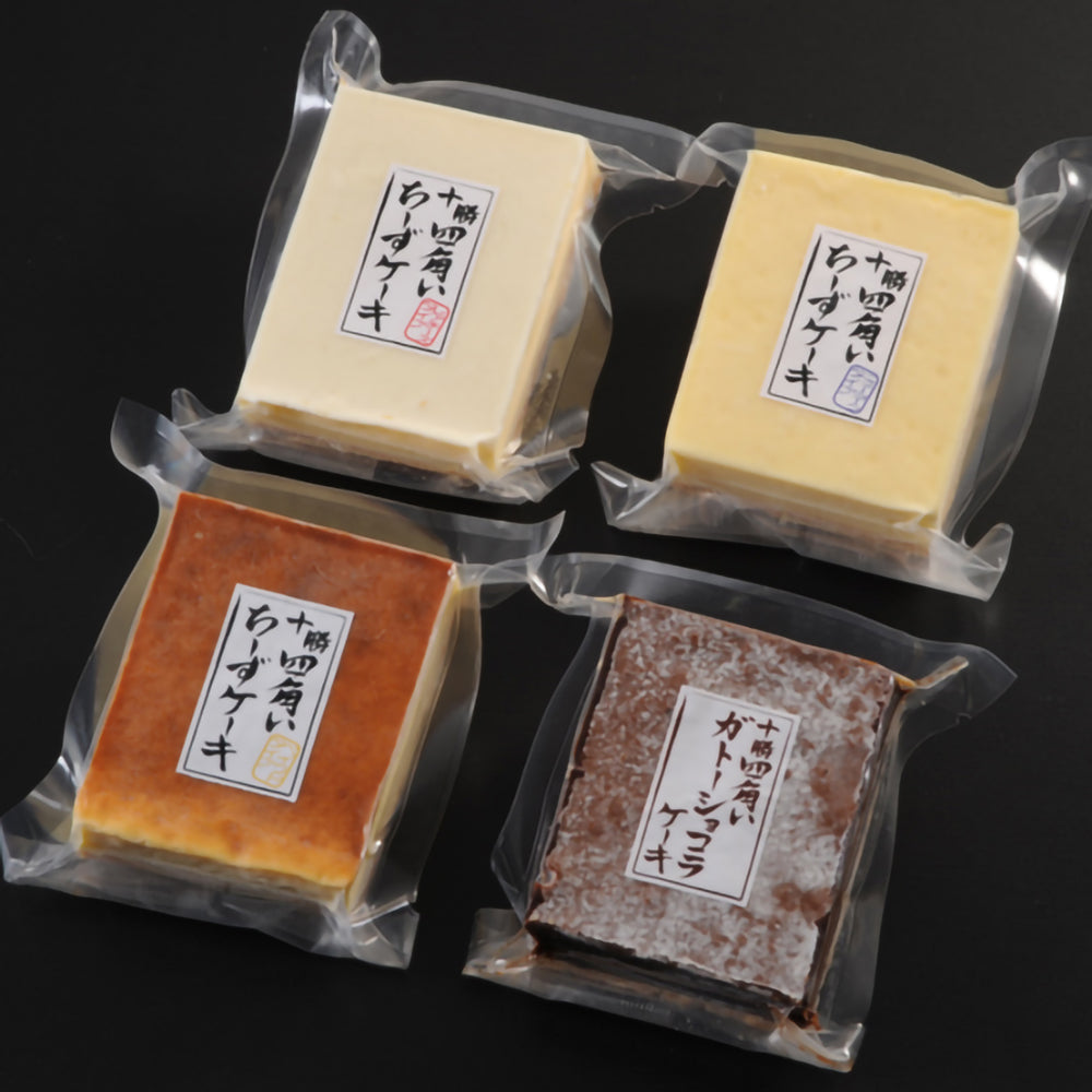 【ギフトカード】北海道 十勝四角いチーズケーキ&ガトーショコラ
