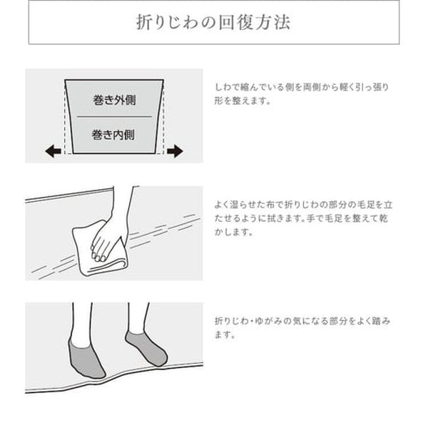 アイリスオーヤマ シャギーラグ青 (インディゴ)