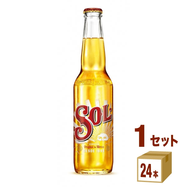 アイコン・ユーロパブＳＯＬビール瓶330ml【24本(1ケース)】