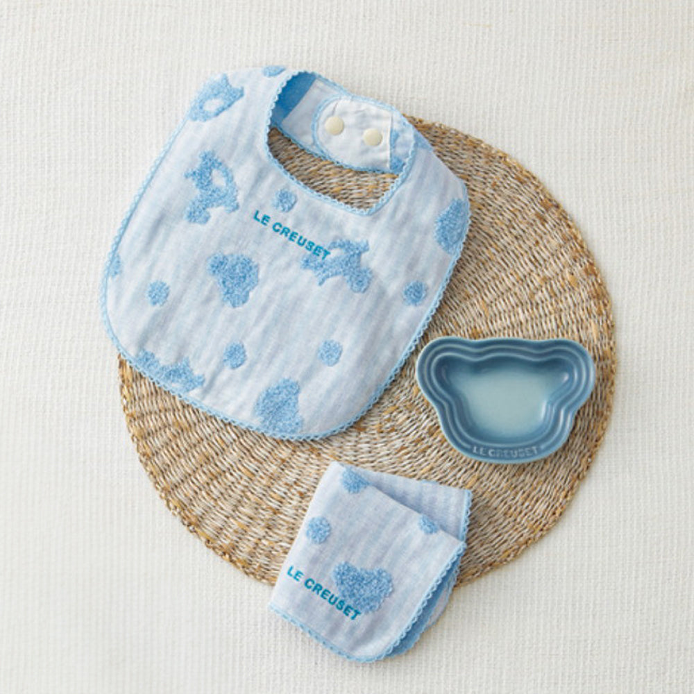 【ギフトカード】ル・クルーゼ ベビー・デイリー・ギフトセット コースタルブルー