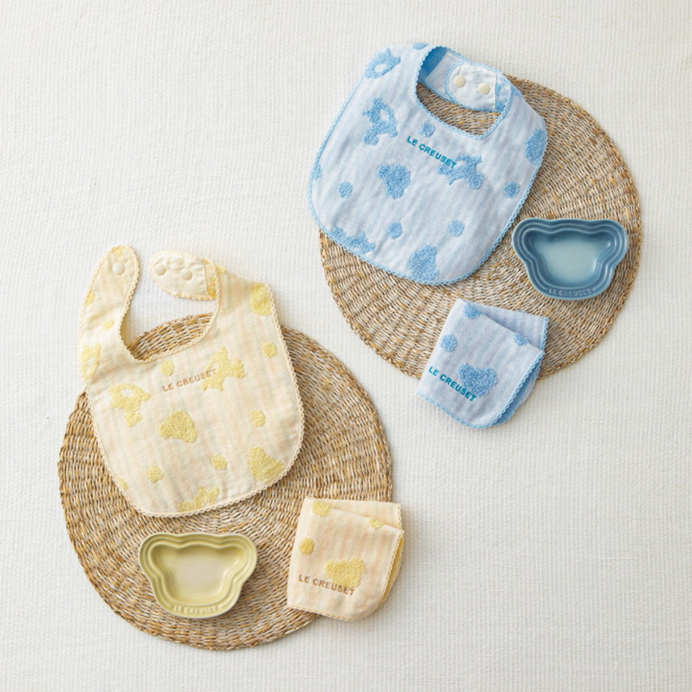 【ギフトカード】ル・クルーゼ ベビー・デイリー・ギフトセット コースタルブルー