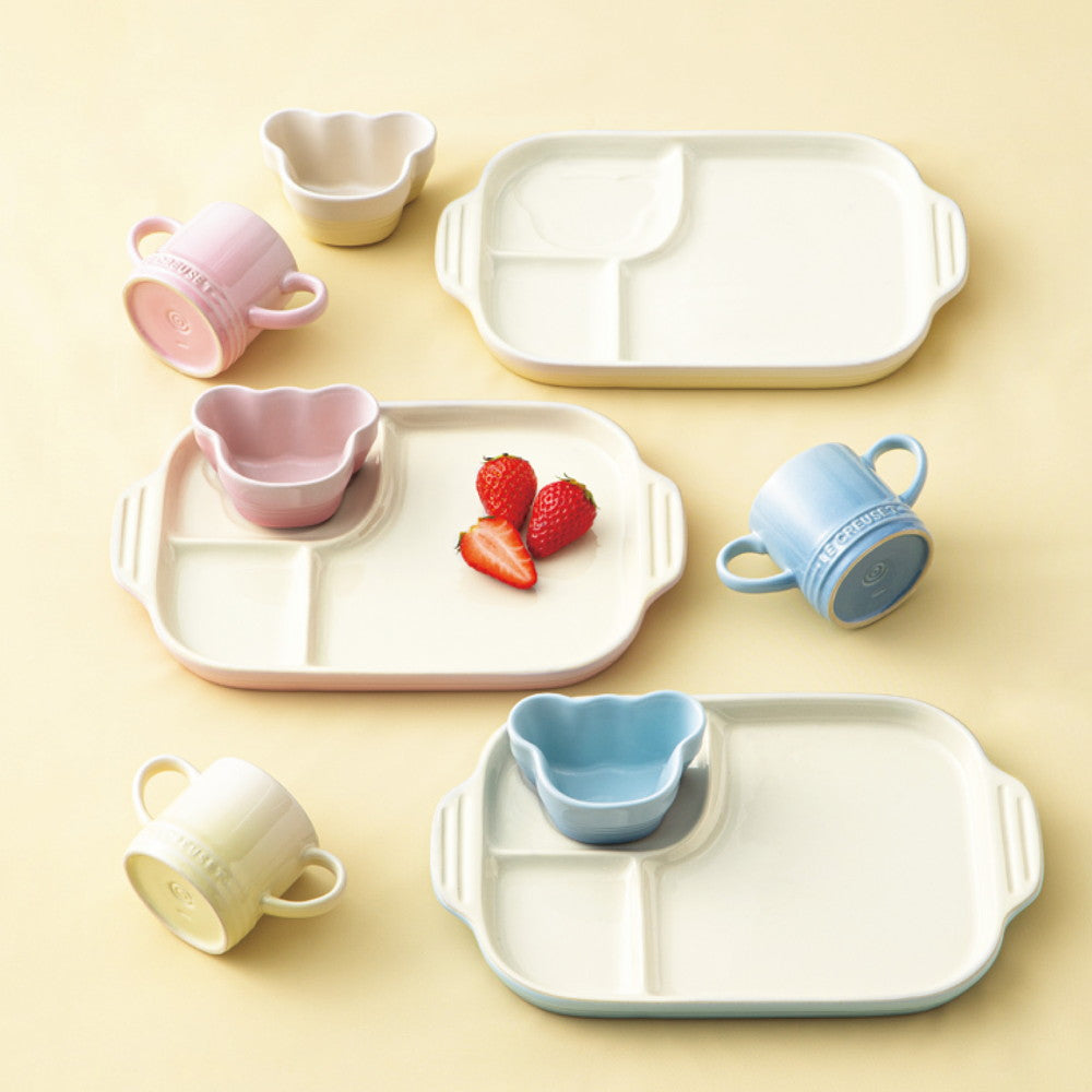 【ギフトカード】ル・クルーゼ プレート＆ラムカン＆マグ コースタルブルー