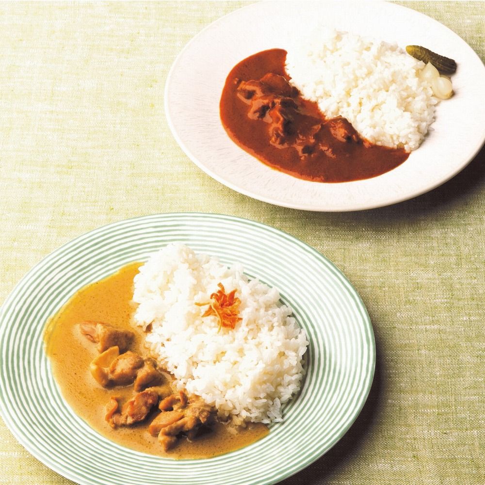 【ギフトカード】日本の極み　淡路島の玉ねぎ牛すじカレー＆グリーンカレー