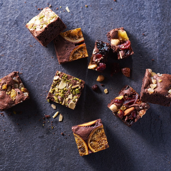 【母の日ギフト】Mホシフルーツ　母の日　ナッツとドライフルーツの贅沢ブラウニー　１２個