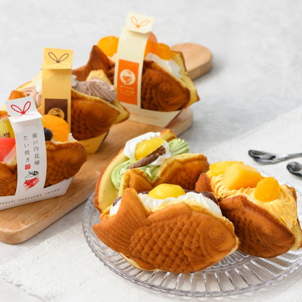 【母の日ギフト】MF瀬戸内花嫁スイーツ　瀬戸内花嫁たい焼き　６種（１個約９５ｇ）計６個